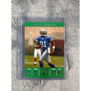 2007 Topps TX Exclusive Calvin Johnson Rookie Card #103 Detroit Lions Green /399